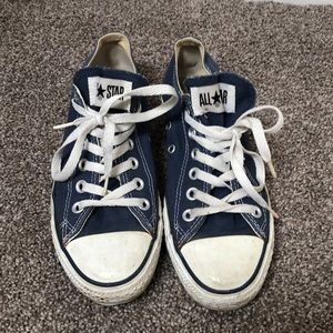 Navy blue converse chuck taylor all stars